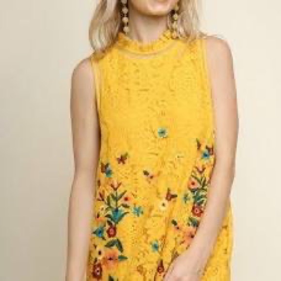 Umgee Dresses & Skirts - Adele Dress by Umgee 🌼🌼💛